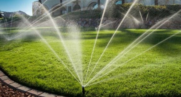 Установка автополива.