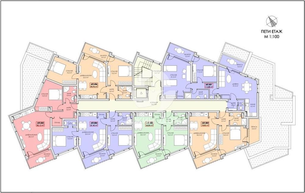 Продава се Двустаен апартамент в с. Равда, Област Бургас - 67 кв.м за 1589 €/кв.м - Снимка #3