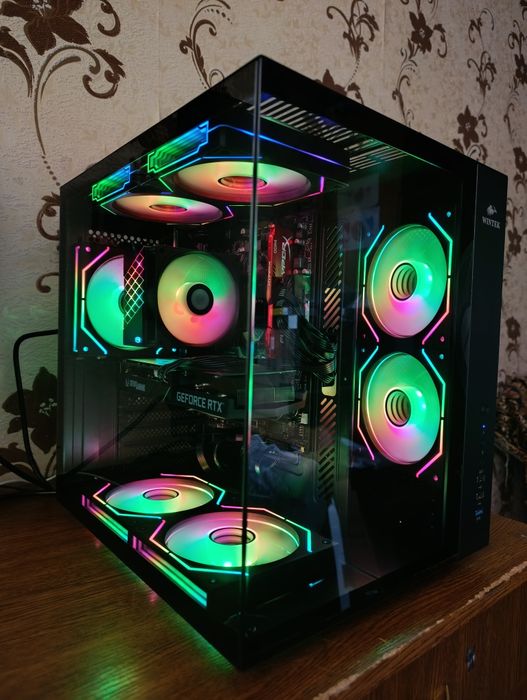 Мощный Мега компьютер в комплекте! RTX SSD HDD