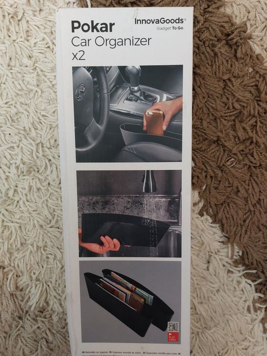 Set 2 organizatoare pentru mașină