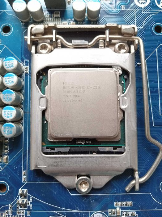 1155 материнская плата с процессором Xeon