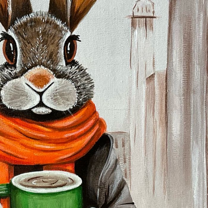 Интерьерная картина «Urbo-кролик».