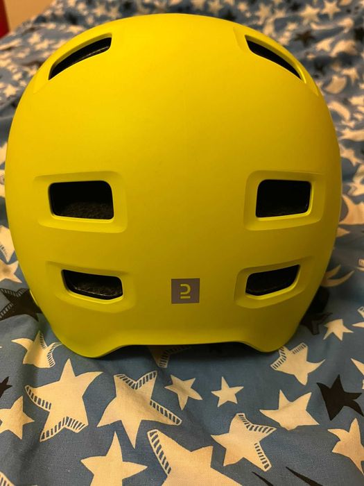 Casca role/skateboard/trotineta, marimea 55-59 cm, verde lime, NOUA