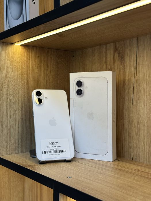 iphone 16 plus   white    |    Sapa Smartphone