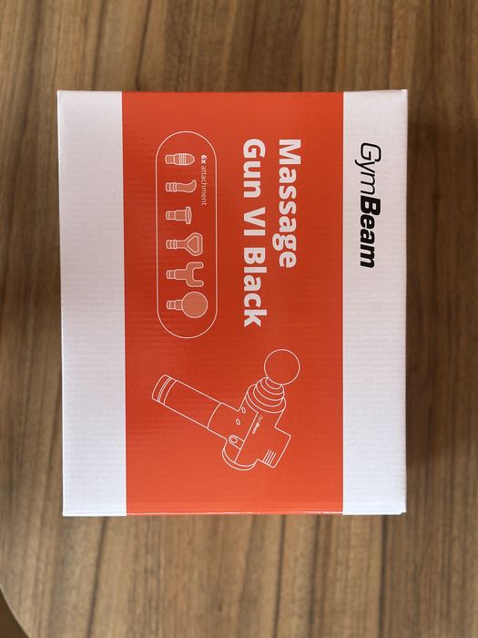 Pistol de masaj VI Black - GymBeam (Sigilat)