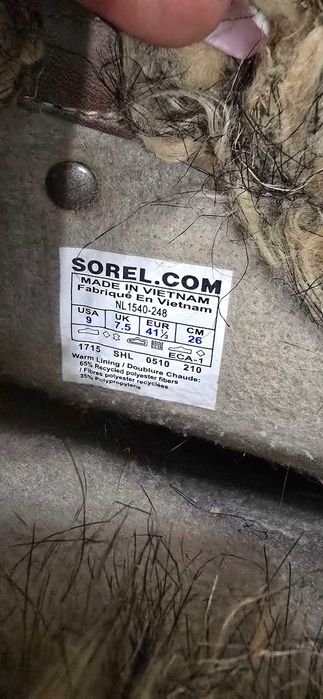 Sorel waterproof 41-дамски ботуши/апрески