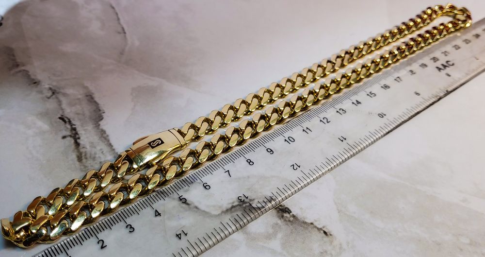 Lanț MONACO CHAIN Classic din aur 14K – lungime 50 cm, gramaj 35,17 gr