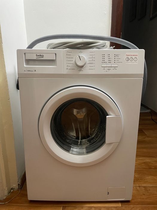 Стиральная машина Beko 5 кг, 1000 об/мин — в хорошем состоянии