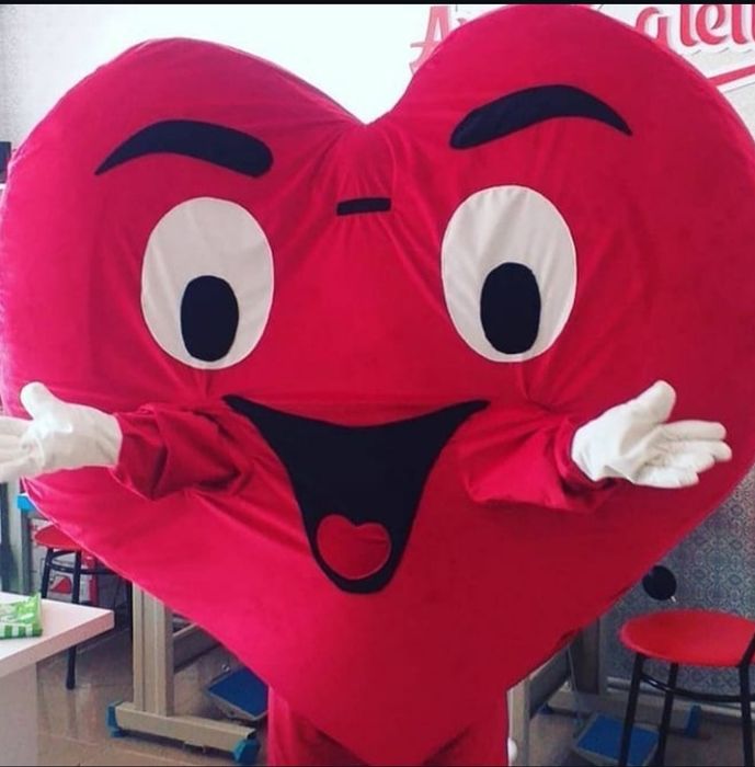 Аниматор.огромное сердечко на прокат