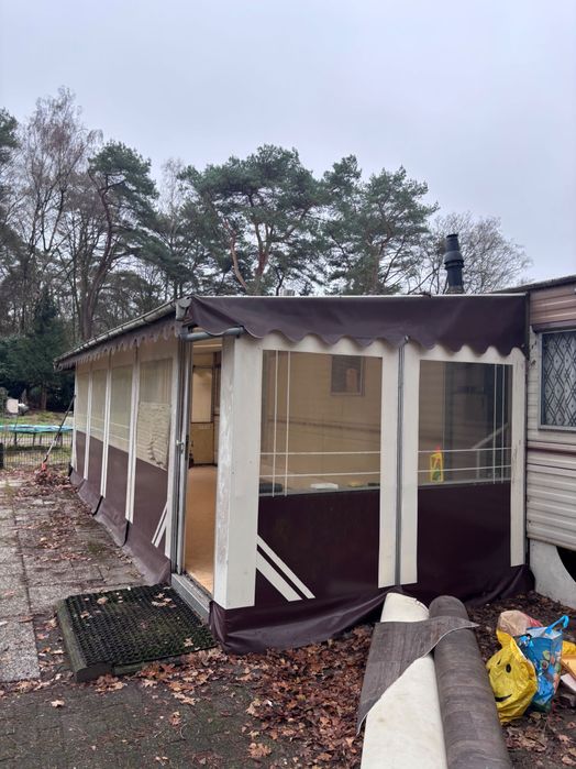 Голяма тента  8,50х2.5м каравана/фургон/пристрйка