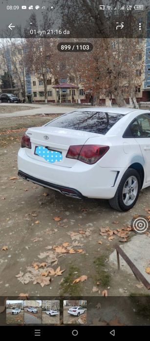 Lasetti premyera Chevrolet cruze oldi orqa banferlar bor