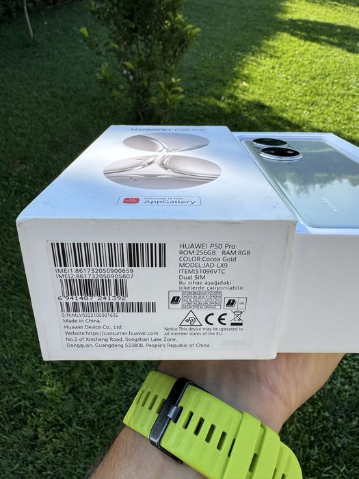 HUAWEI P50 PRO Original 8GB cu 256GB memorie, impecabil ca nou folosit cateva saptamani cumparat de la Orange Romania liber de retea necodat