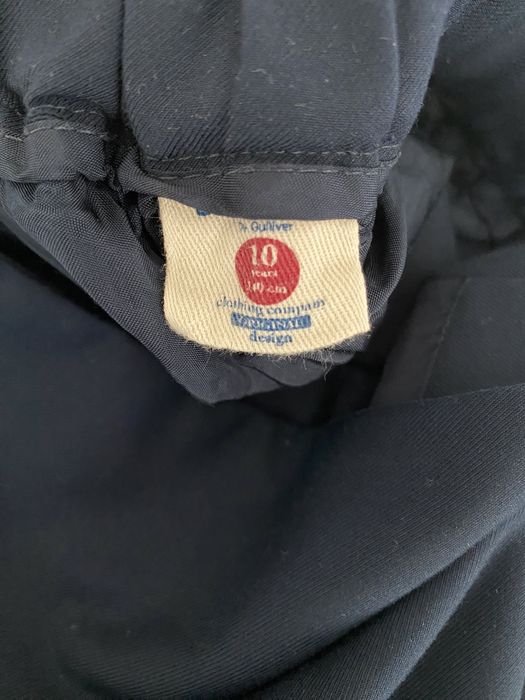 Юбка-шорты школьные! Button blue!