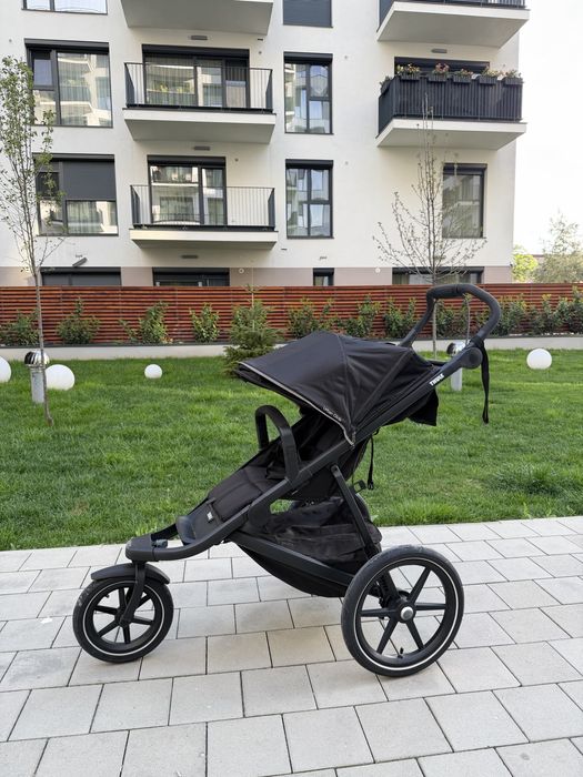 Carut alergare/plimbare Thule Urban 2 Black on Black
