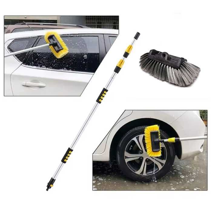Четка за почистване, телескопична дръжка 3 метра