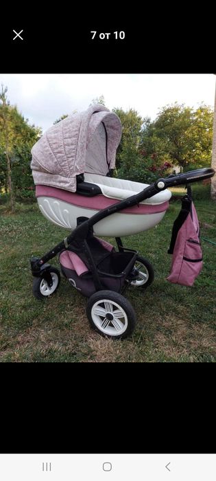 Бебешка количка с два коша