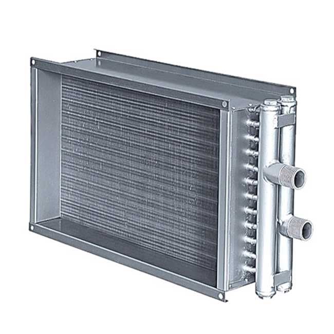 Калорифер водяной для прямоугольных каналов ВОП 1000х500/2