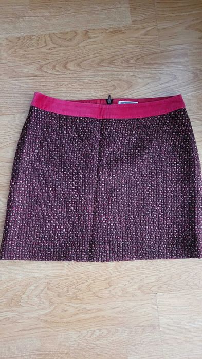 ETAM fusta mini lâniță cu catifea sus 38