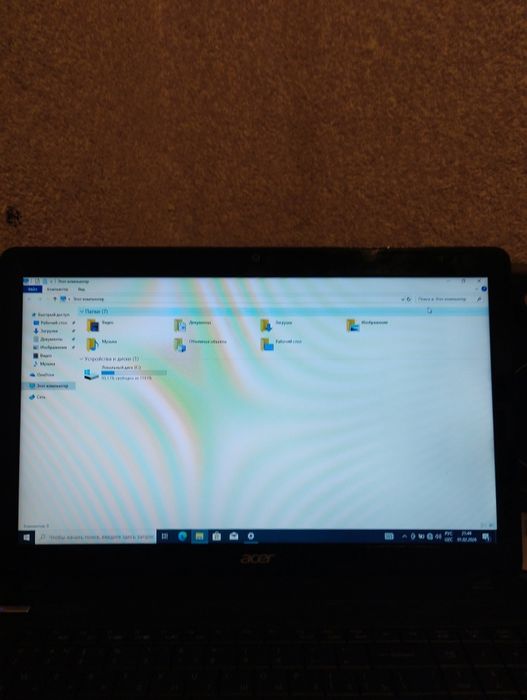 Noutbook ACER sotiladi
Maʼlumotlar rasmda koʻrsatilgan
Ram 4gb sdd128g