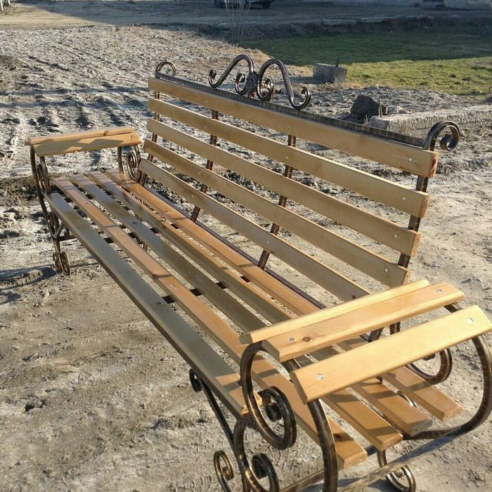 Скамейки из профиля