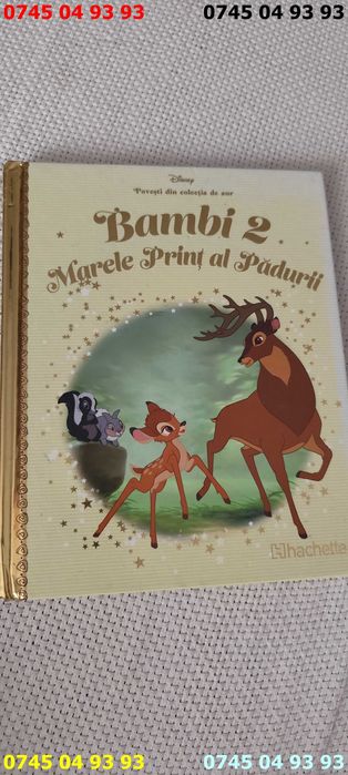 carte carti bambi 2 marele print povesti din colectia de aur