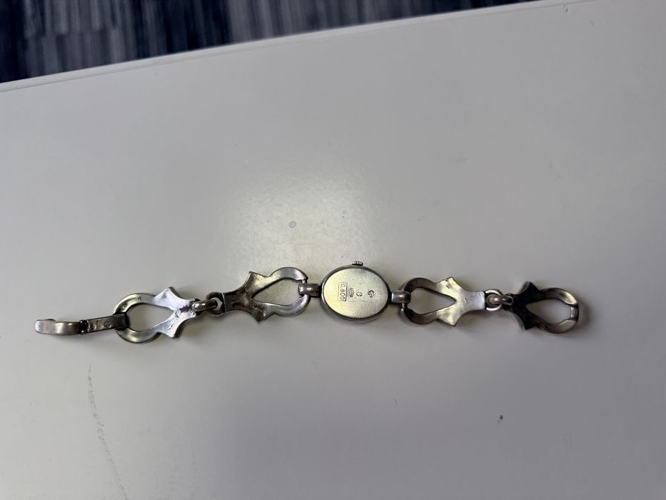 Ceas de damă argint Glycine Swiss