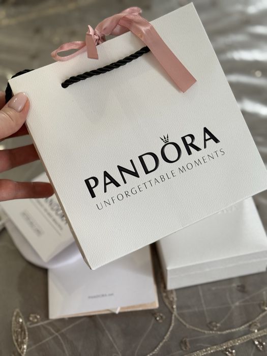 Колье «Красное Сердце» Pandora новое