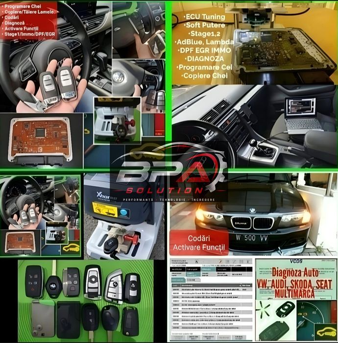 Chei Auto/Cip/Telecomenzi/Programare/Frezare Lamele/Chei Smart LCD
-Ci