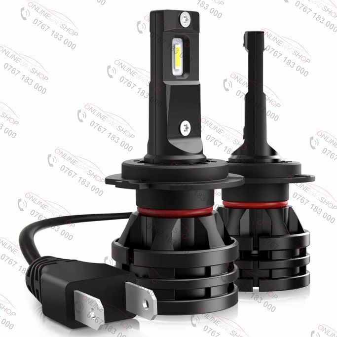 Set becuri LED H1 , H4, H7, 6000LM