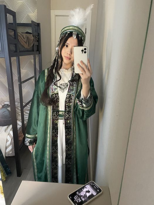 Этно, казахское платье, образ на прокат