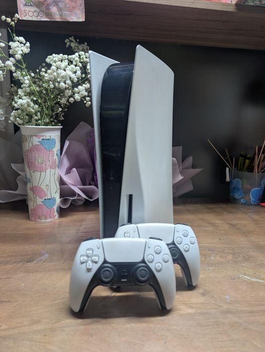 PS5 (ПС5) + Топ Игры + 2 геймп.