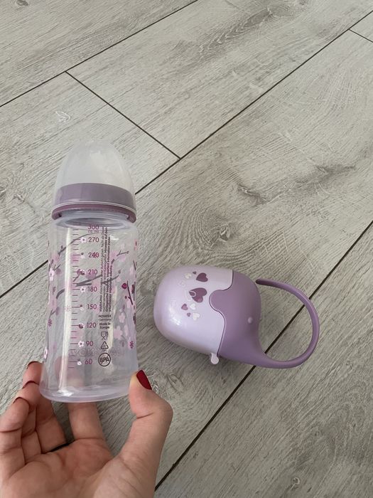Biberon babynova + carcasa suzeta