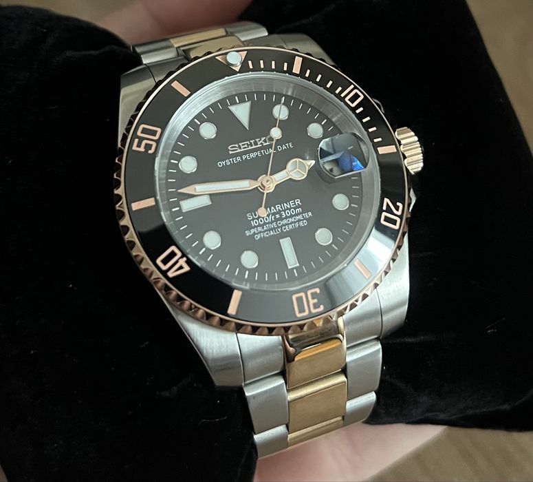 Часовник Seiko Submariner Mod