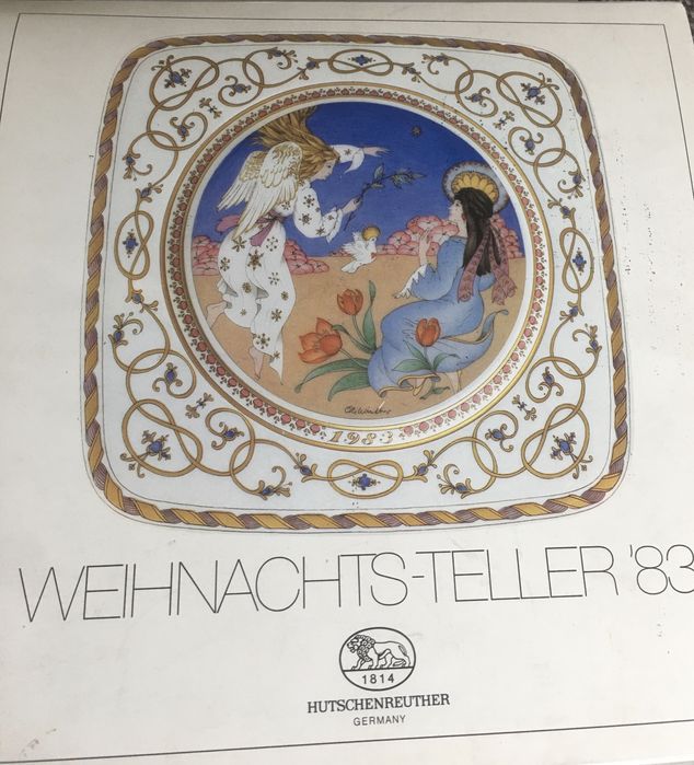 Farfurie portelan HUTSCHENREUTH 1983