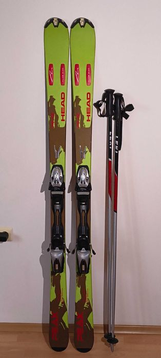 Ски Head I.Peak 74 FLR, 170 см + автомати Tyrolia 11 + щеки Leki 135