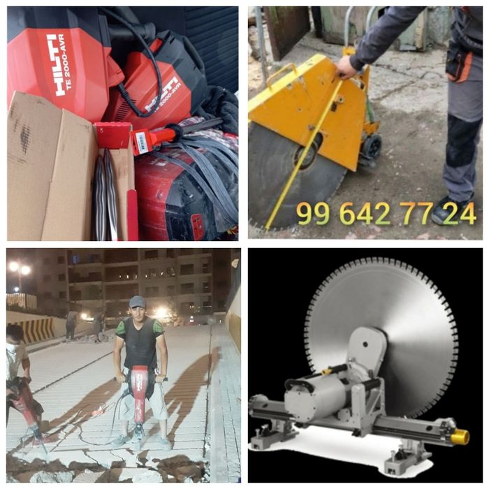 Алмазная реска Алмазное бурения бетон кесиш тешиш хизматлари