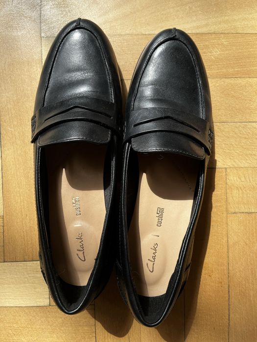 Clarks мокасини от естествена кожа