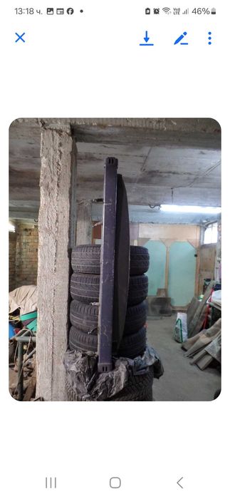 джанти с летни гуми  4 бр. + щора багажник