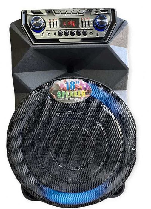 Преносима тонколона Meirende MR-1810 с 2 безжични микрофона О108