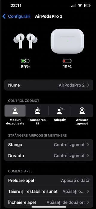 Casti AirpodsPro 2 Noi