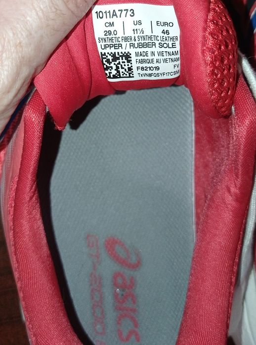 Кроссовки Asics 46 размер