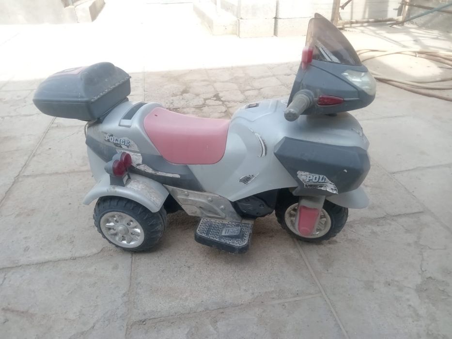 Электронный детский мотоцикл