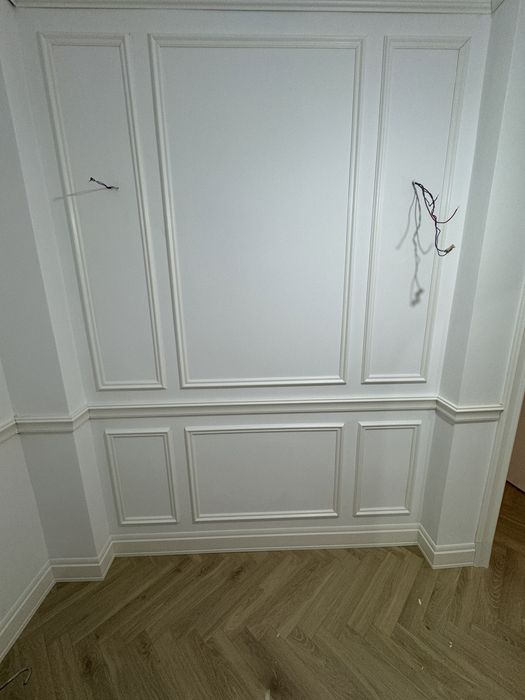 Montaj plinta parchet-profil decorativ-chenare-cornisa