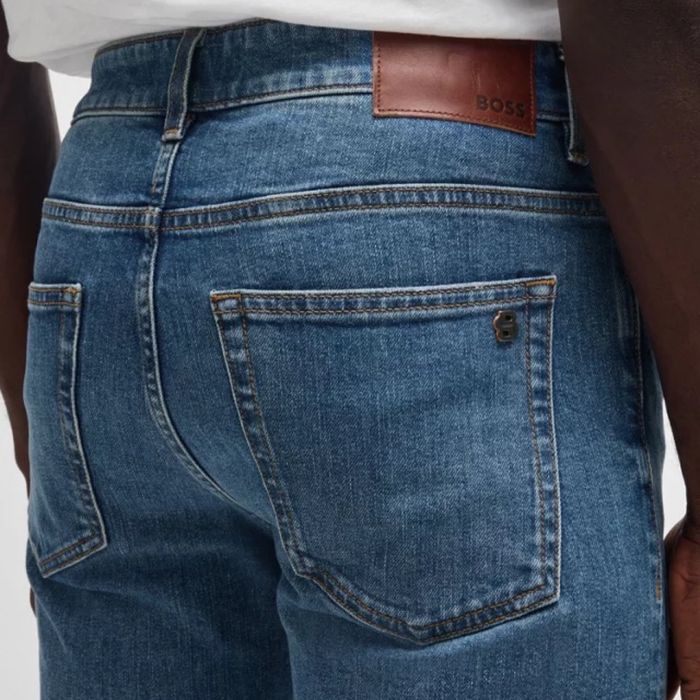Оригинални мъжки дънки Boss Delaware 50532496 сини 432