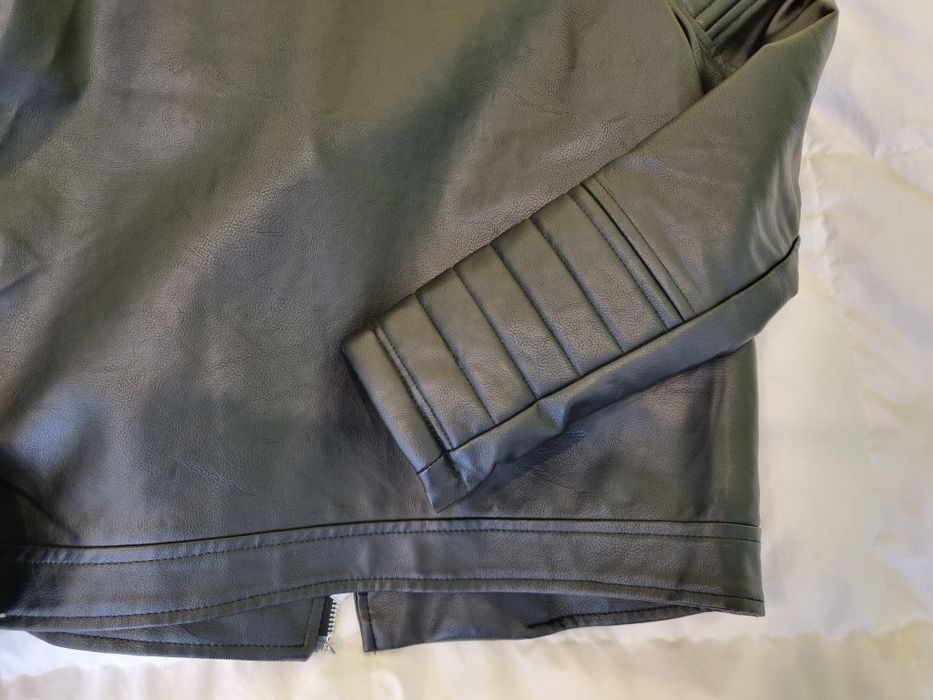 Рокерско яке от изкуствена кожа