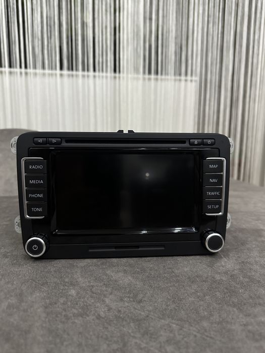 Navigatie mare originala RNS510 cu Bluetooth LED Passat B8,B7,CC,Golf,Caddy,Touran