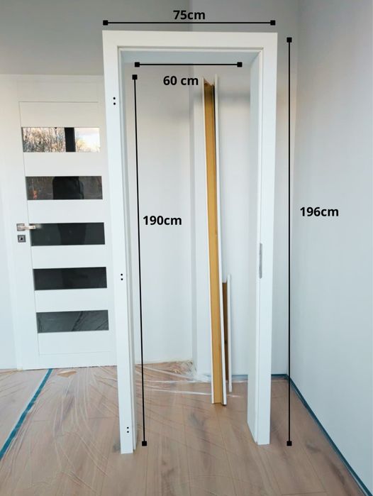 Интериорна врата Gradde Бял мат