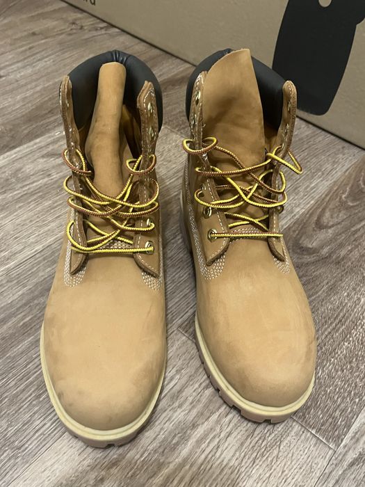 тимберленды желтые