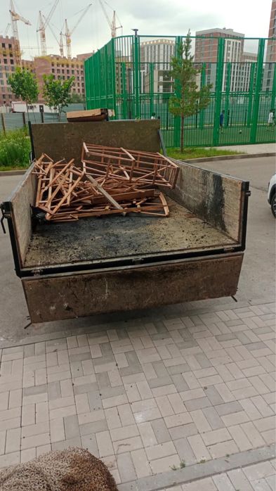 Газель открытая вывоз мусора