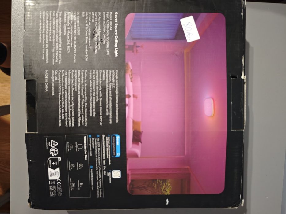 смарт LED плафон Govee RGBIC